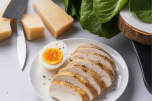 BEST Keto Chicken Caesar Salad