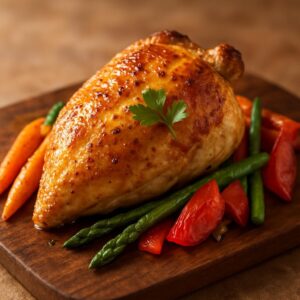 Baked Bone In Chicken Breast
