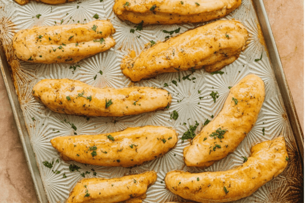 BEST Baked Chicken Tenderloins