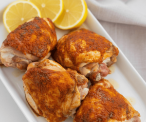 Boiled Chicken Thighs