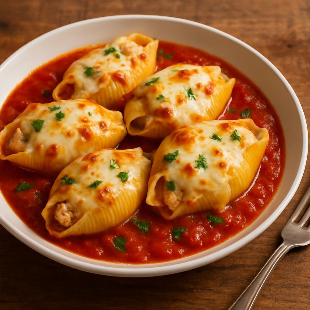 Chicken Stuffed Shells