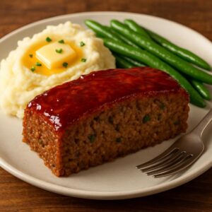 Classic Meatloaf Glaze With Brown Sugar