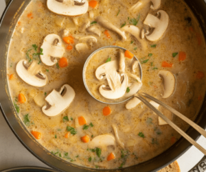 best Creamy Chicken and Mushroom Soup
