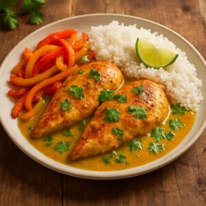 Curried Chicken Breasts
