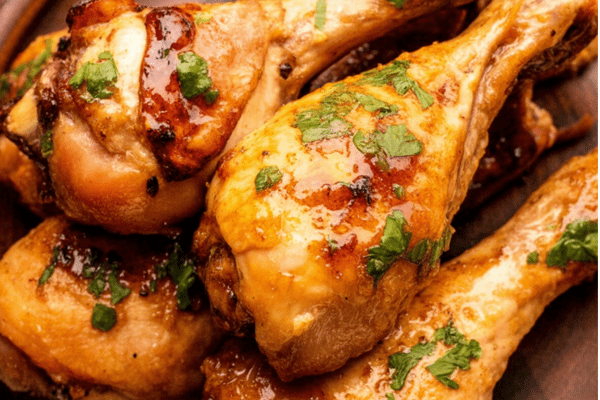 EASY Oven Roasted Chicken Legs