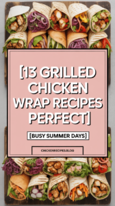 Grilled Chicken Wrap Recipes