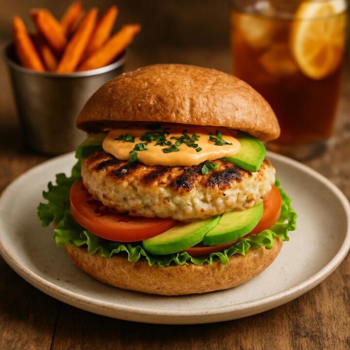Ground Chicken Burger