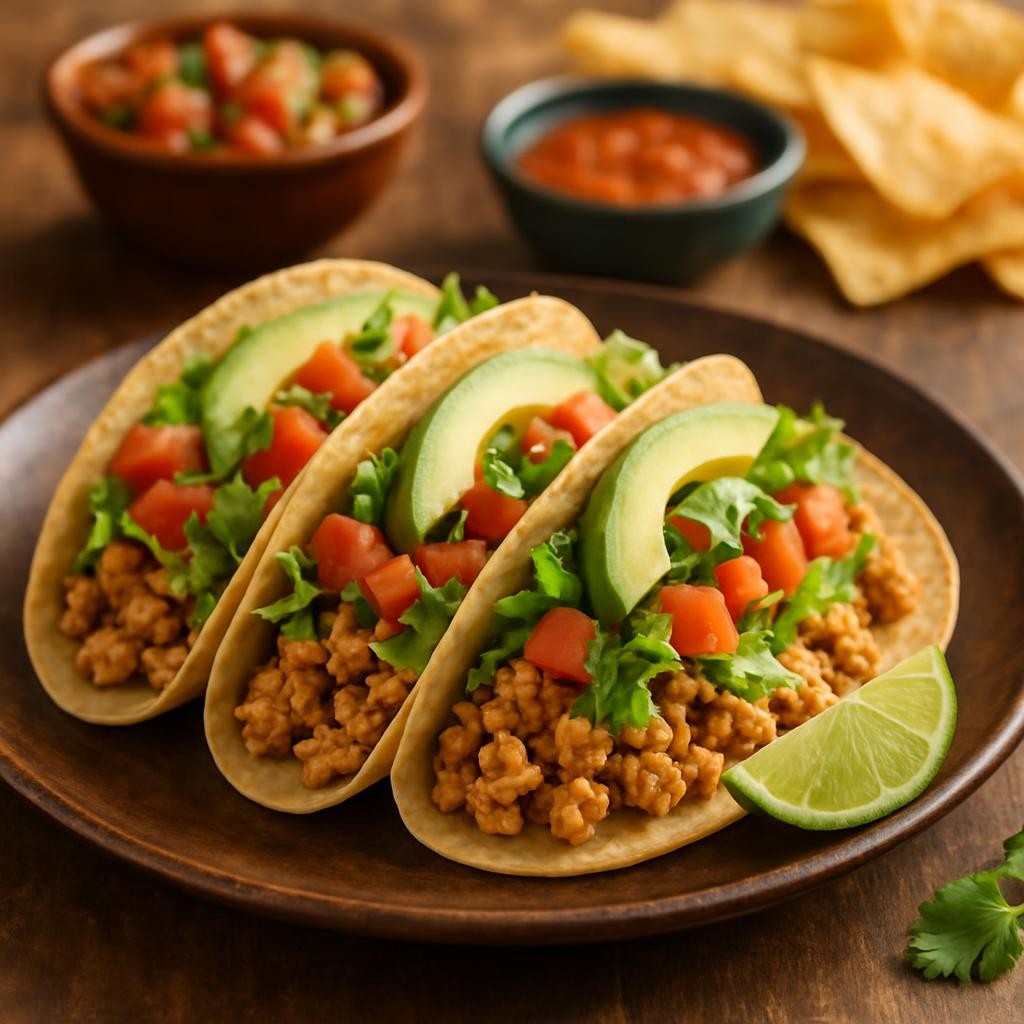 Ground Chicken Tacos