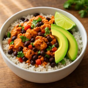 Instant Pot Chicken Burrito Bowl