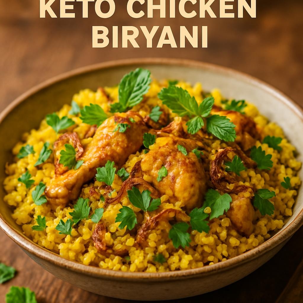 Keto Chicken Biryani