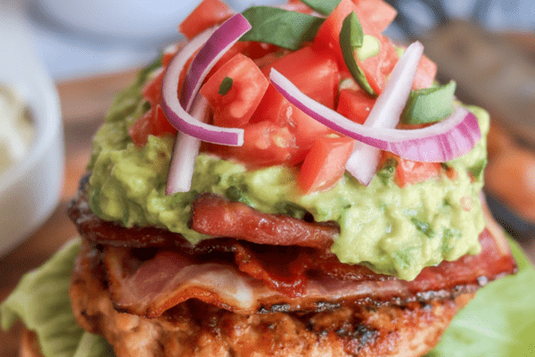Keto Chicken Burger Keto Chicken Burger