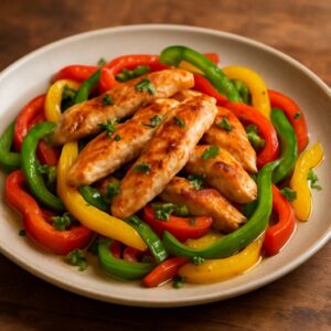 Keto Chicken and Peppers