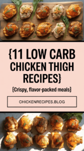 Low Carb Chicken Thigh Recipes