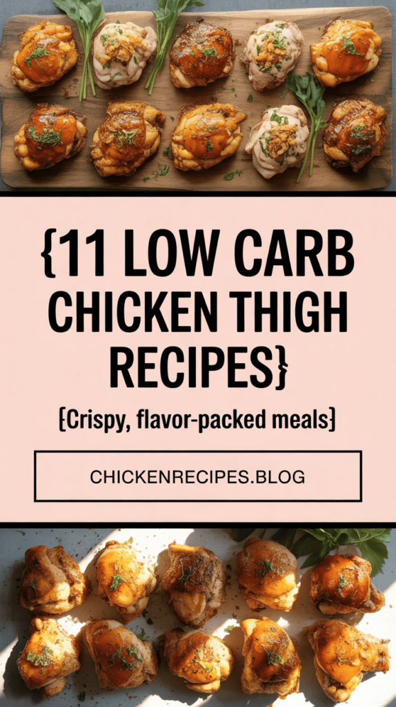 Low Carb Chicken Thigh Recipes