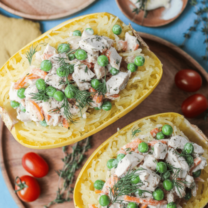 Low Carb Crustless Chicken Pot Pie