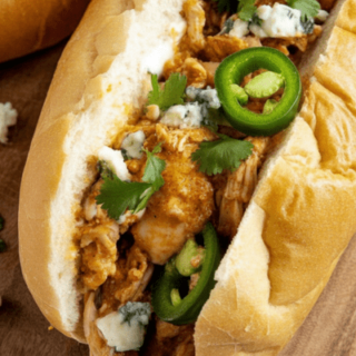 Shredded Buffalo Chicken Sandwich