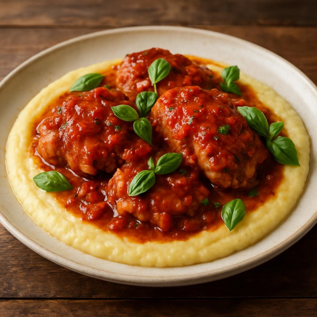 Tomato Braised Chicken Thighs