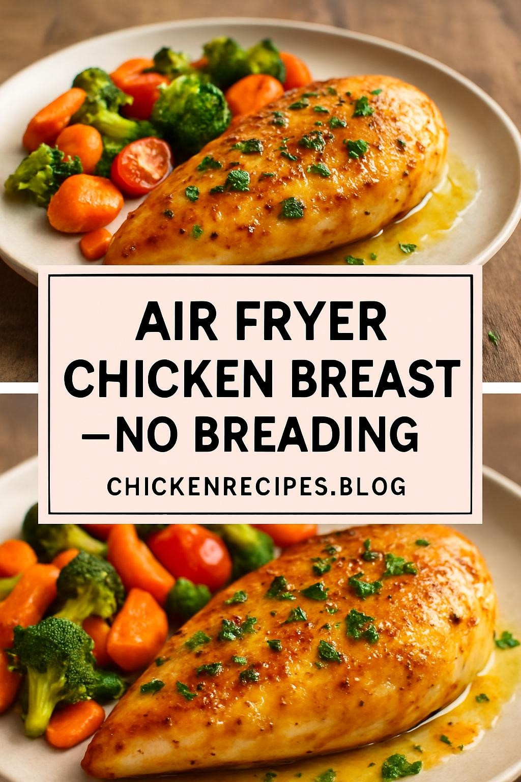 Air Fryer Chicken Breast - No Breading