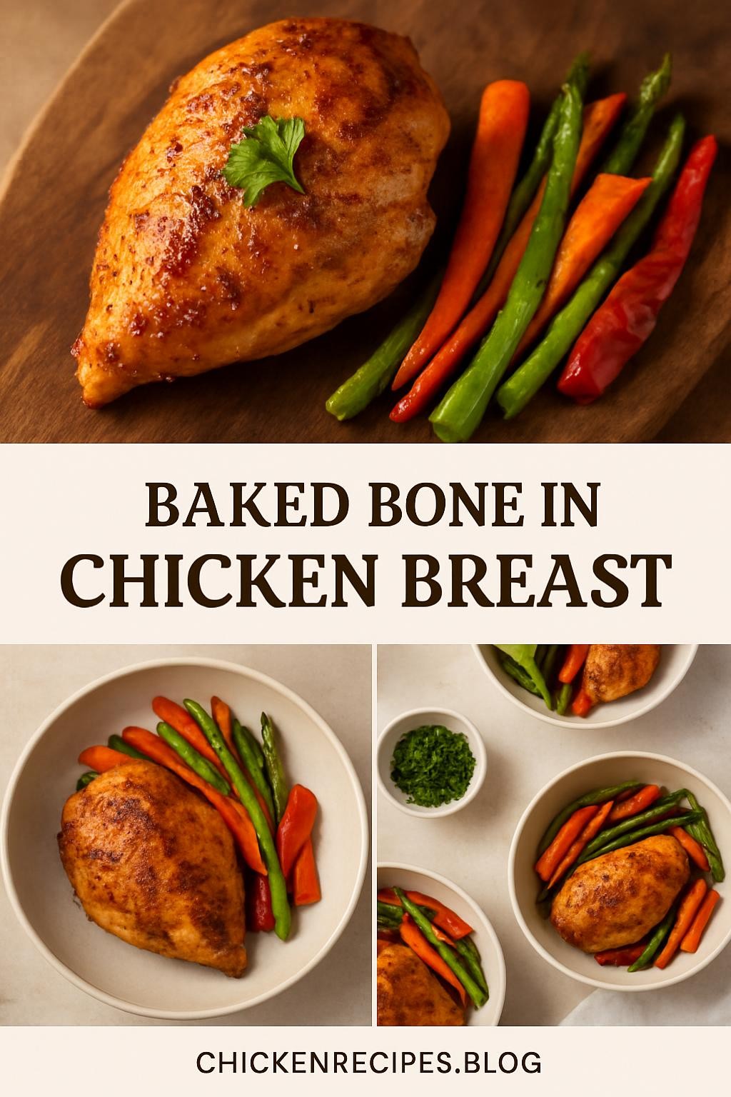 Baked Bone In Chicken Breast