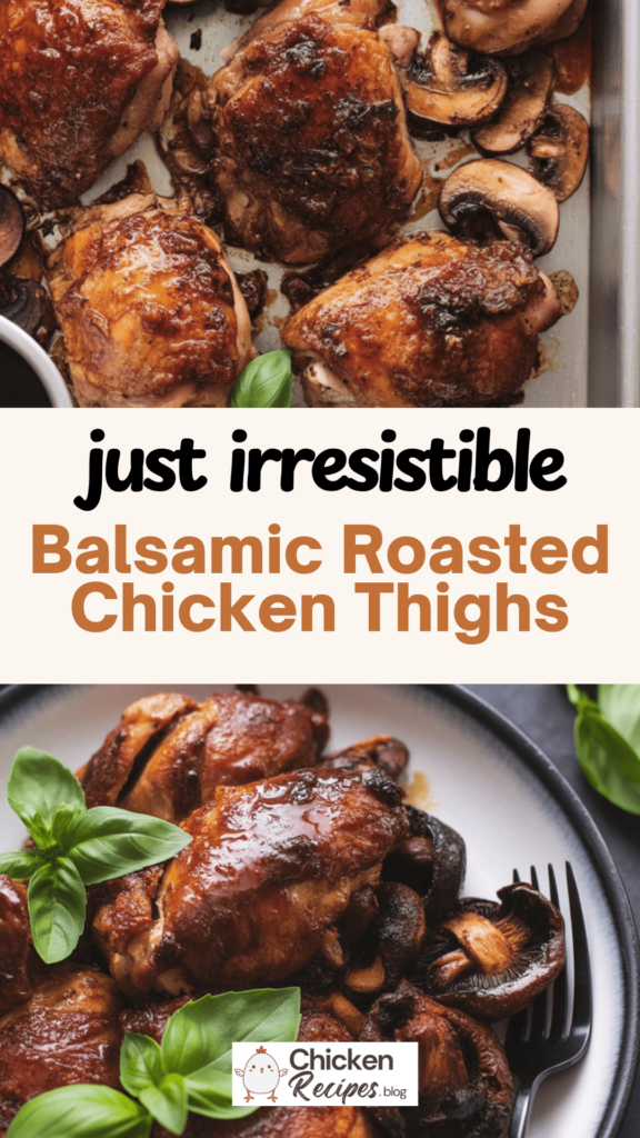 best Balsamic Roasted Chicken Thighs