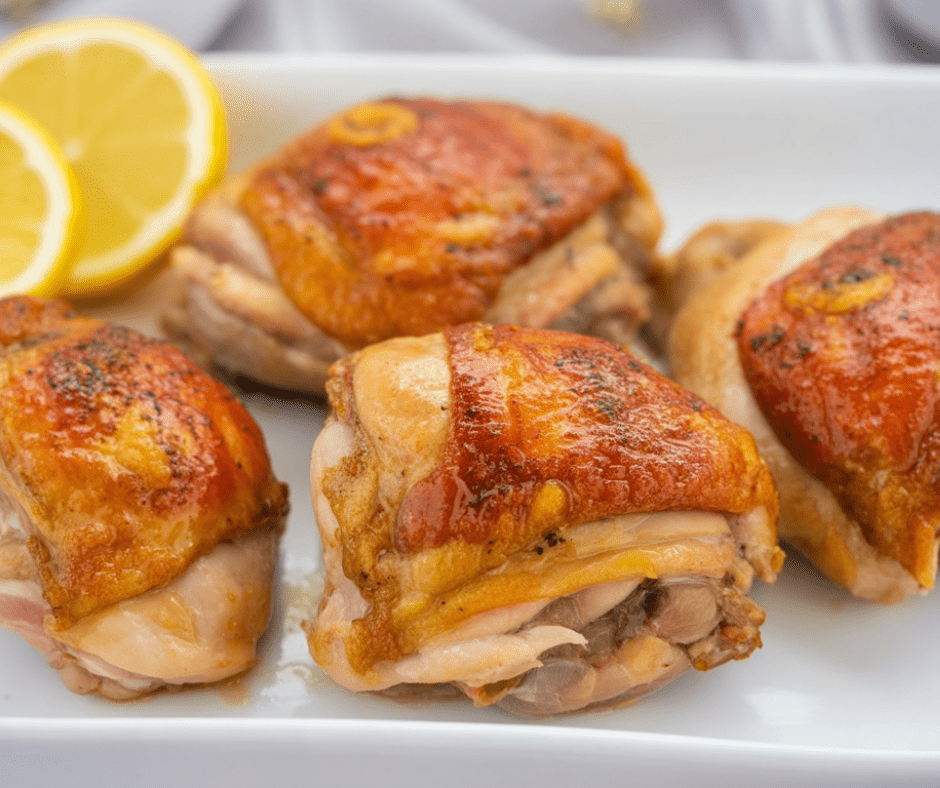 best Boiled Chicken Thighs