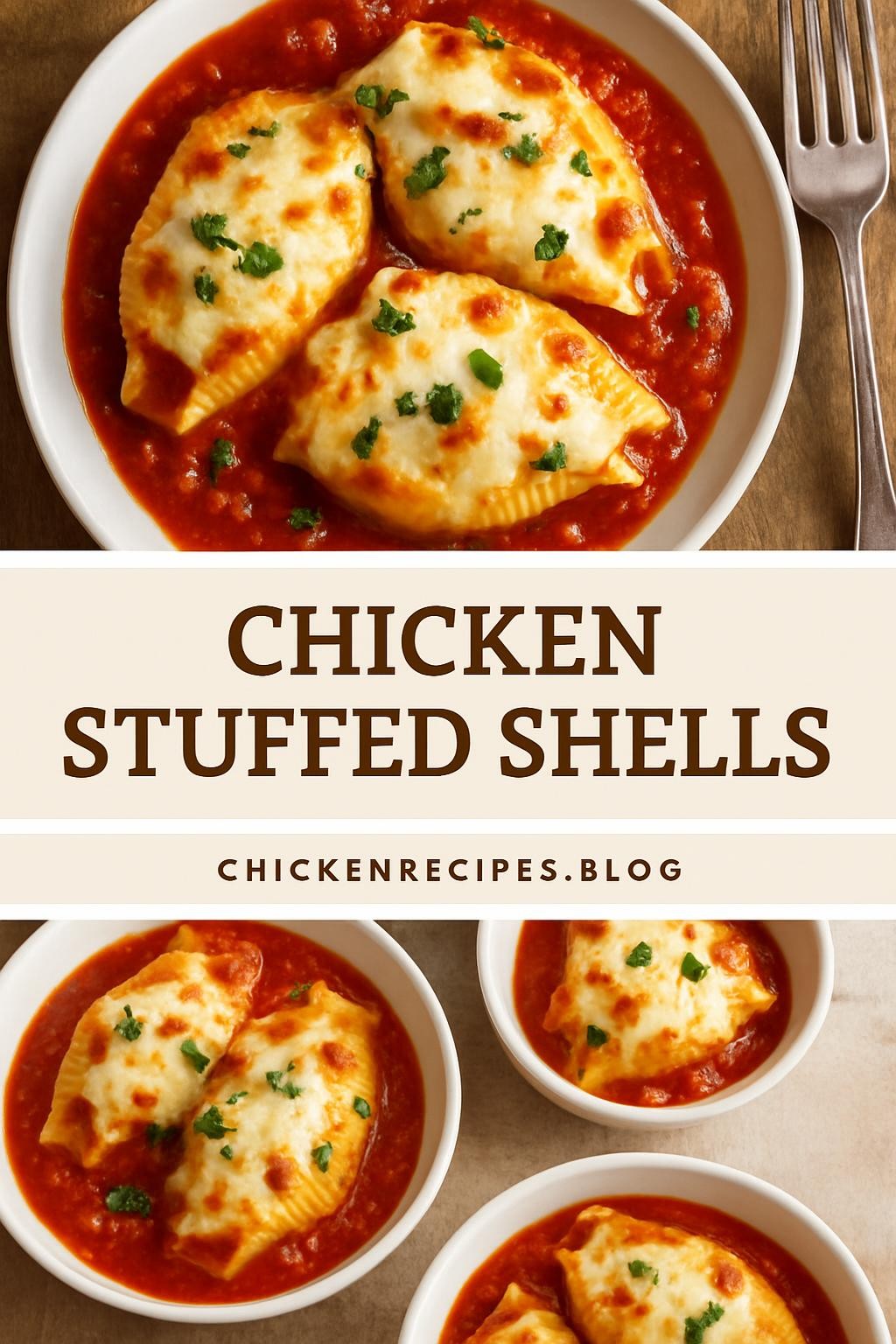 Chicken Stuffed Shells