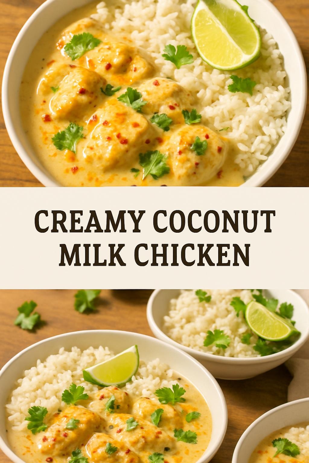Creamy Coconut Milk Chicken