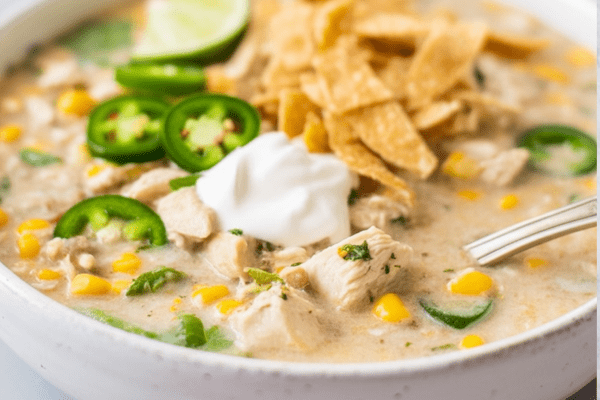 best Crockpot Creamy White Chicken Chili