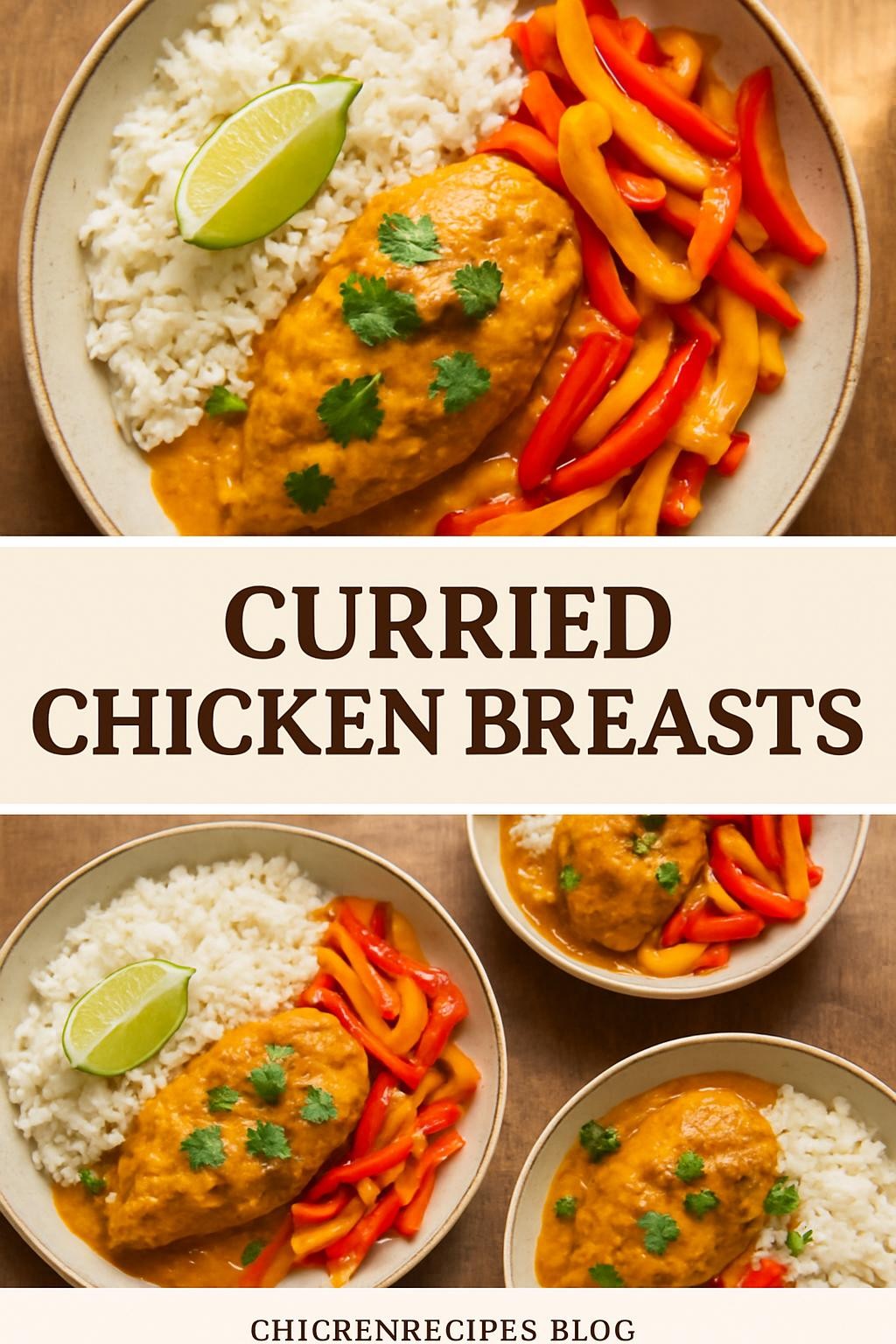 Curried Chicken Breasts