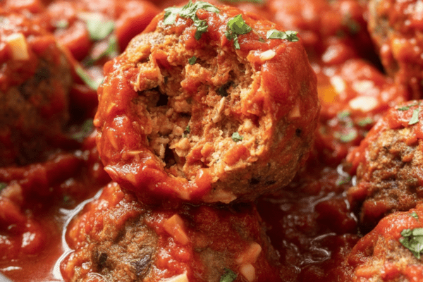Easy Baked Meatballs Easy Baked Meatballs