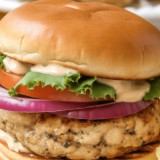 Ground Chicken Burgers