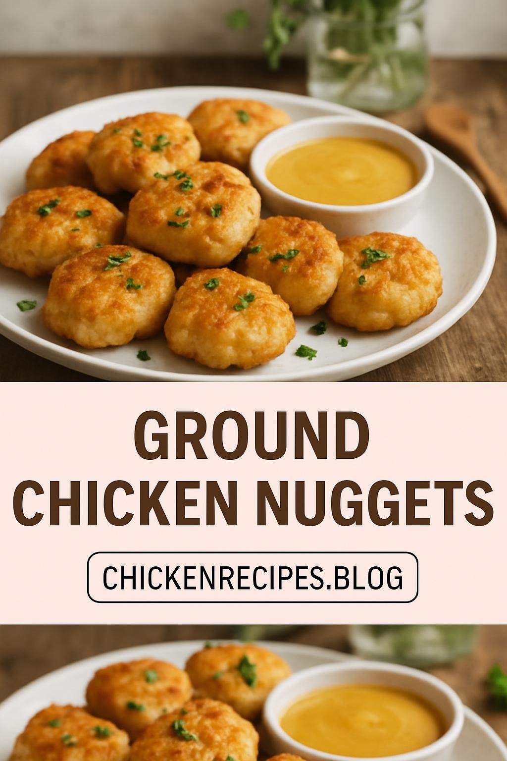 Ground Chicken Nuggets