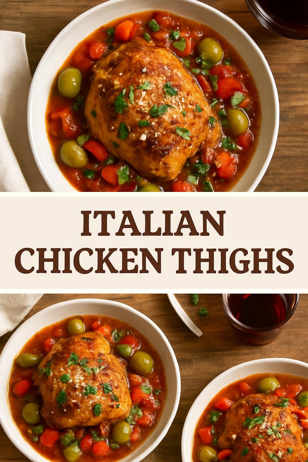 Italian Chicken Thighs