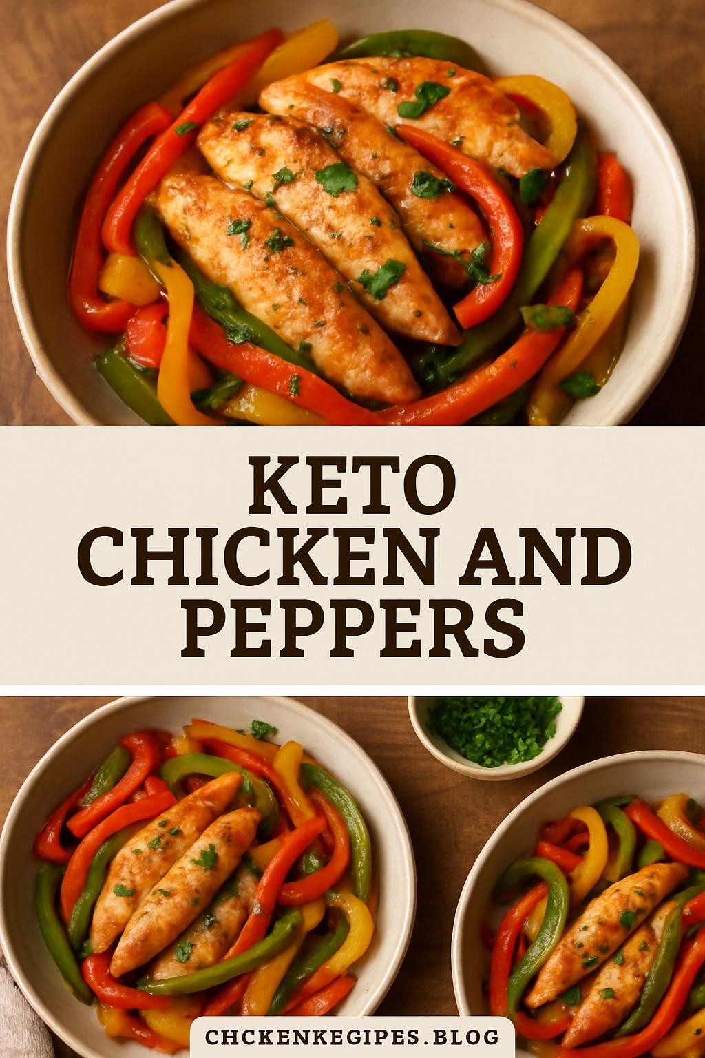 Keto Chicken and Peppers