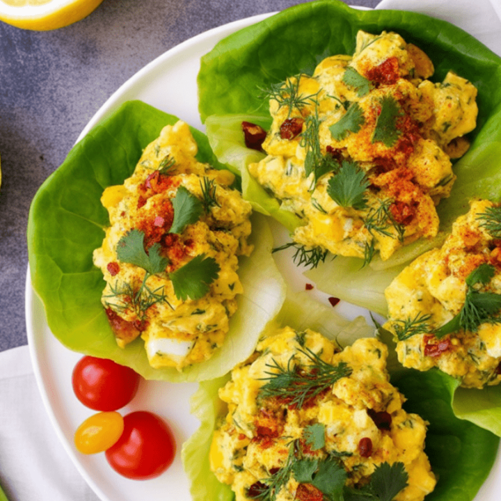 Low Carb Curry Chicken Salad