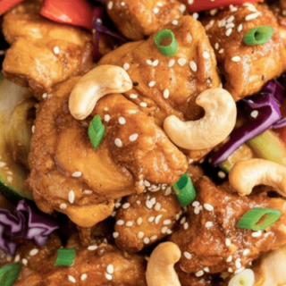 Low Carb Kung Pao Chicken