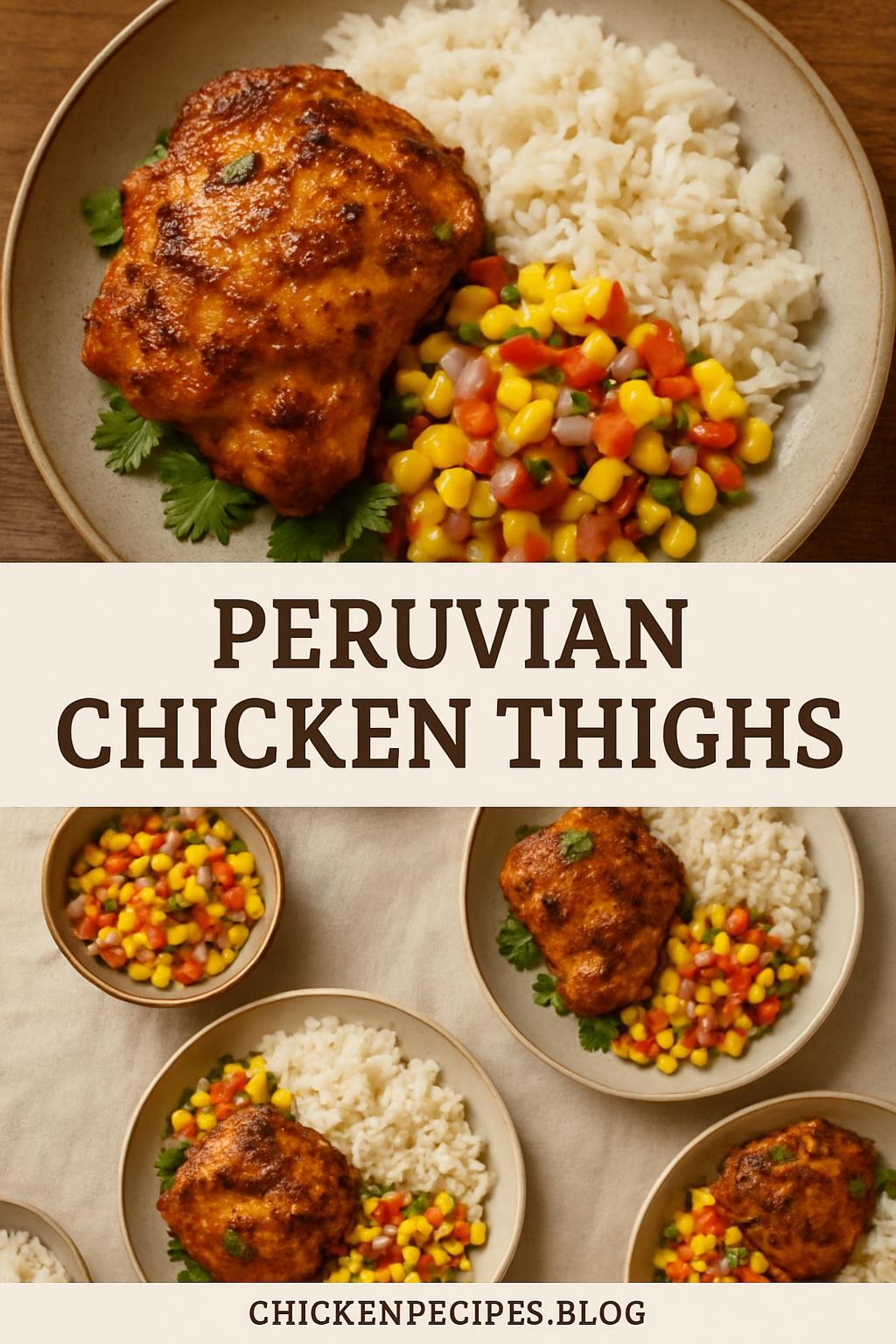 Peruvian Chicken Thighs