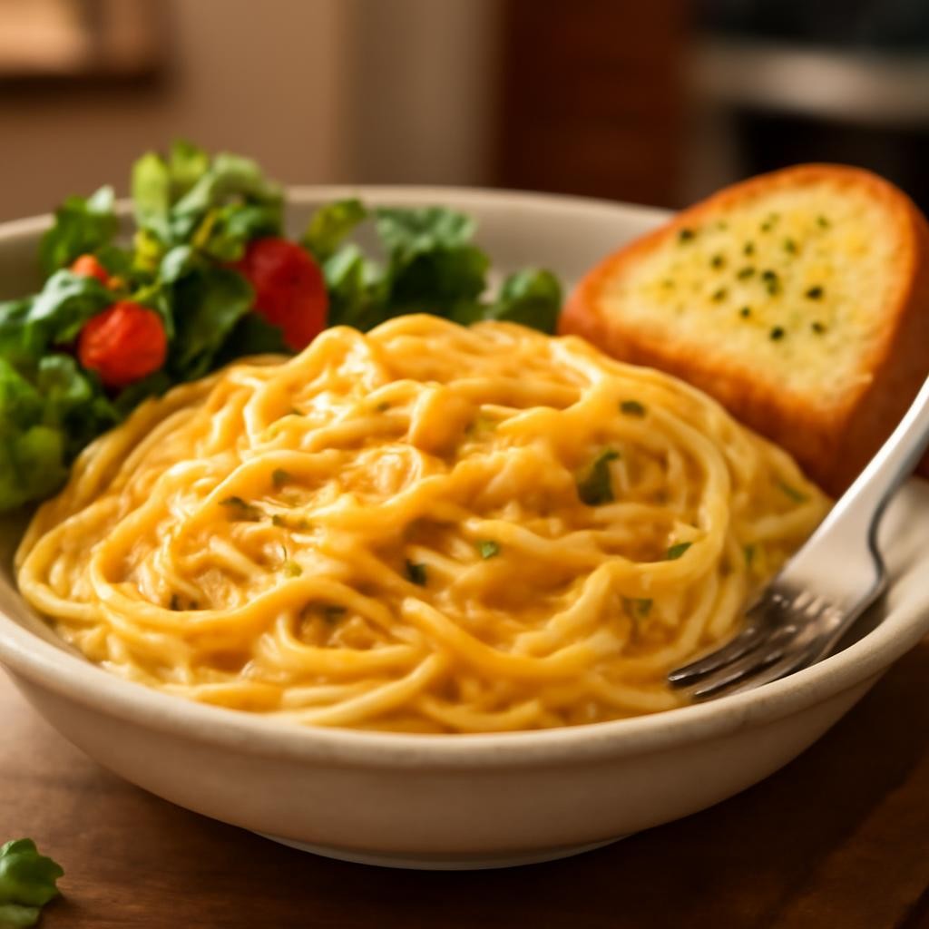 Crock Pot Cheesy Chicken Spaghetti