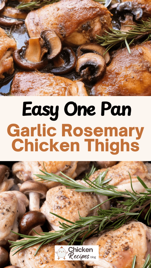easy Garlic Rosemary Chicken Thighs