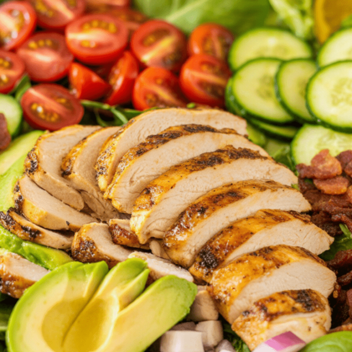 easy Grilled Chicken Salad