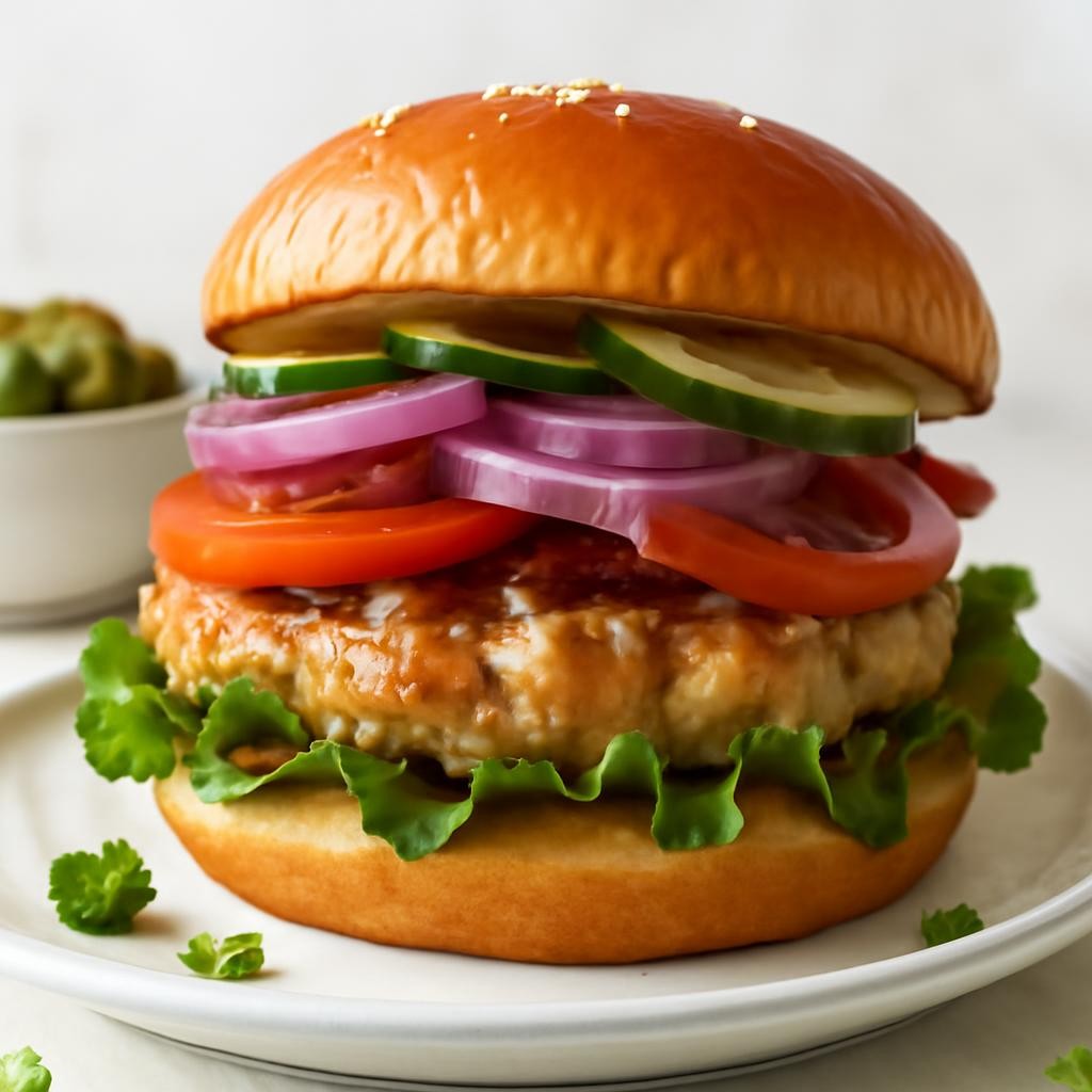 Ground Chicken Burger