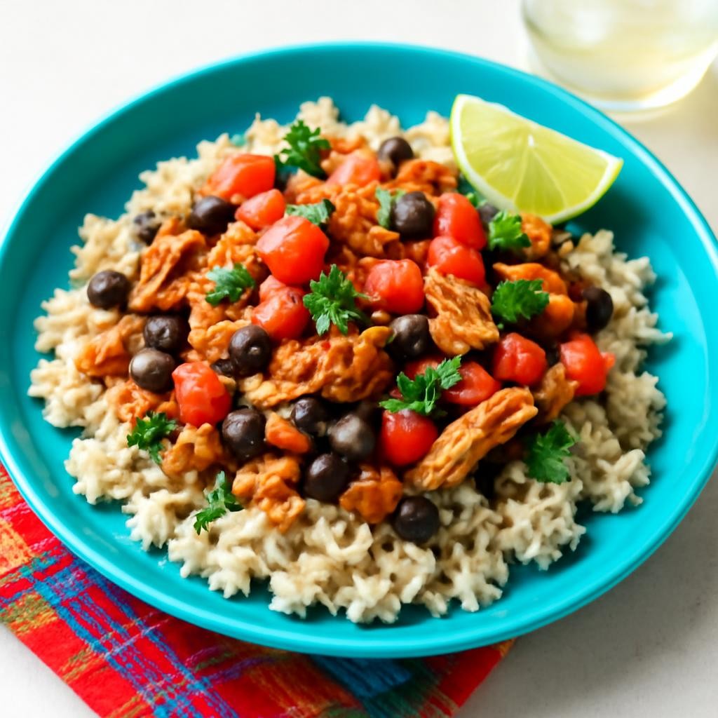 Instant Pot Chicken Burrito Bowl
