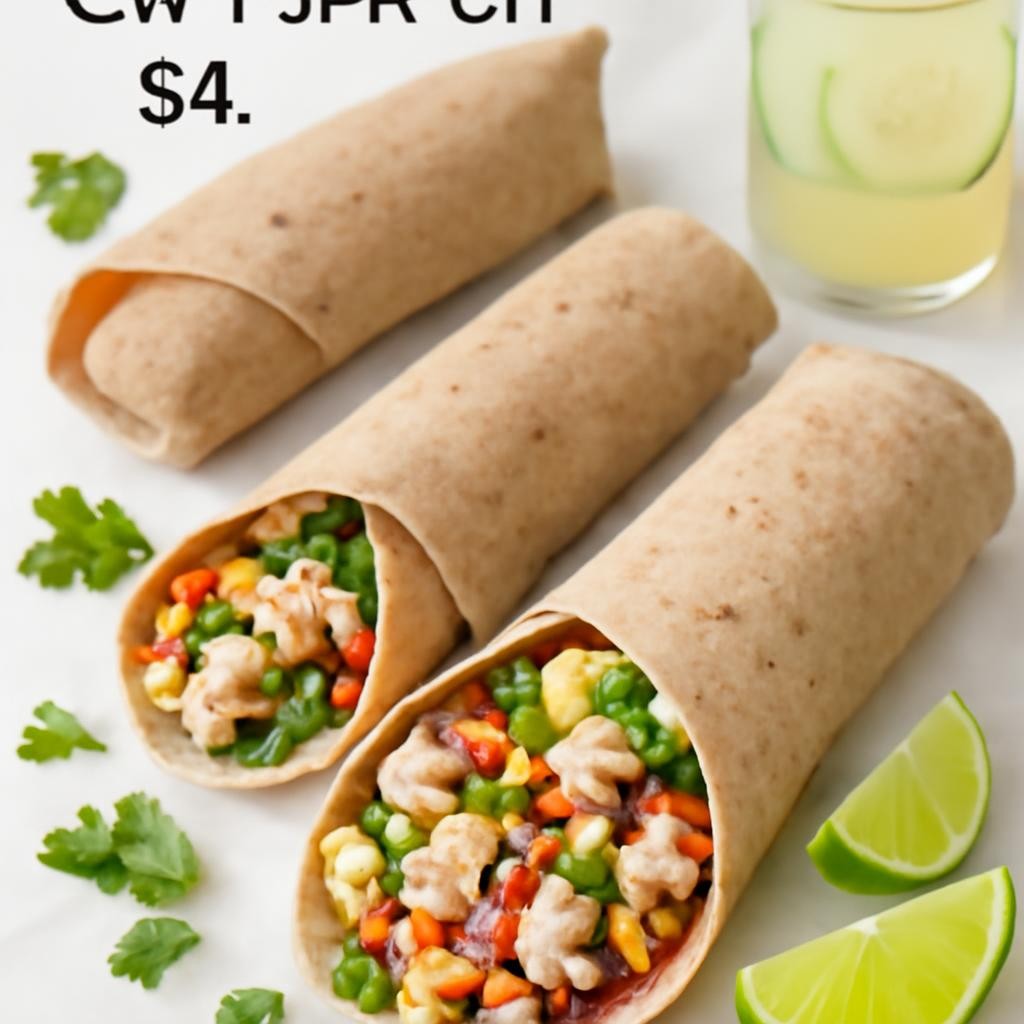 Low Carb Baja Chicken Salad Wraps 