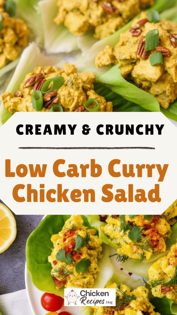 easy Low Carb Curry Chicken Salad