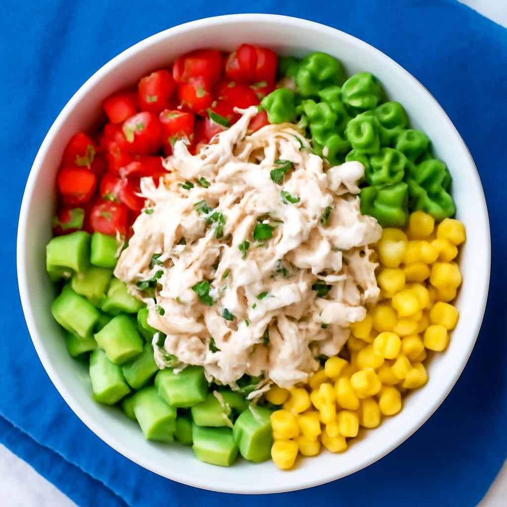 Shredded Chicken Salad (Costco Style)