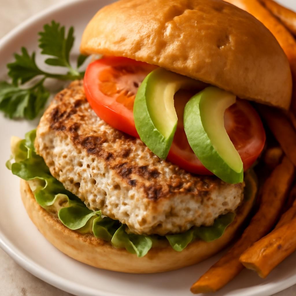 Ground Chicken Burger