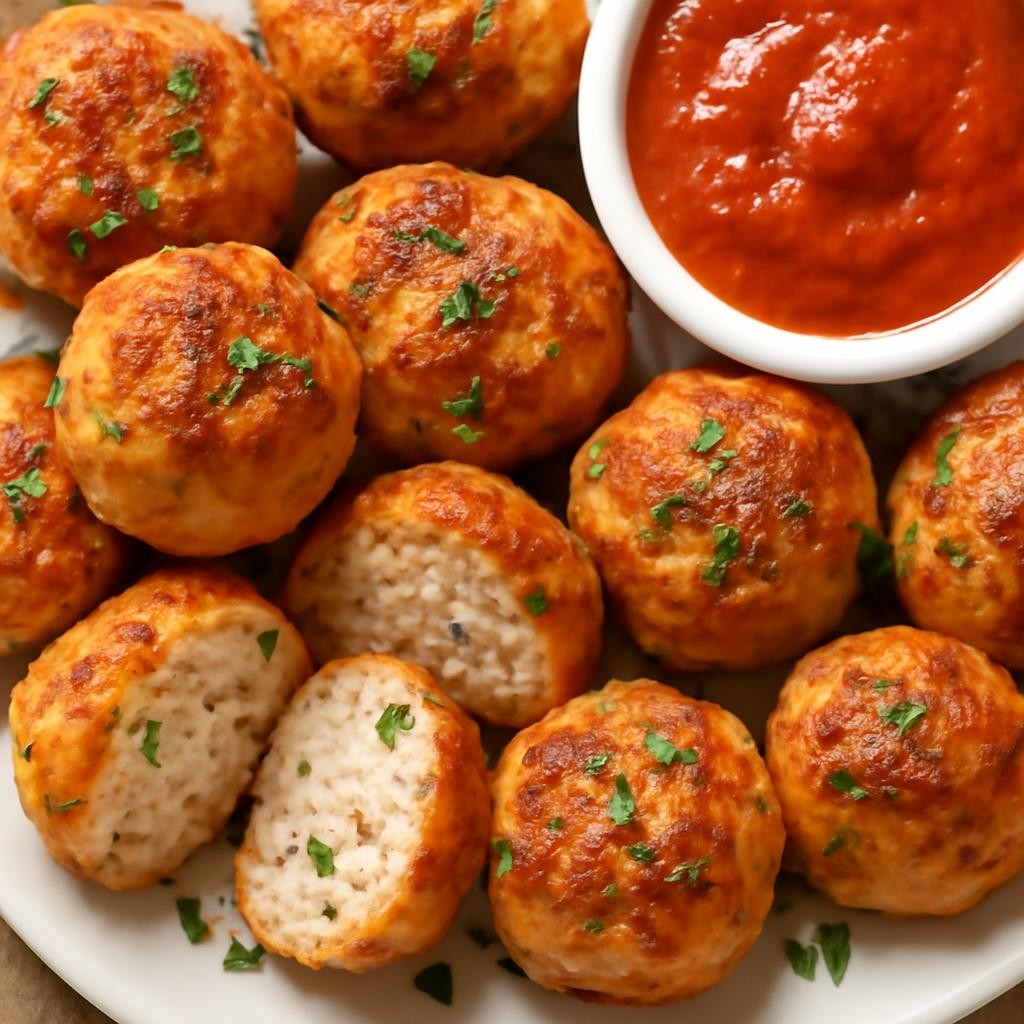 Ground Chicken Meatballs recipe air fryer