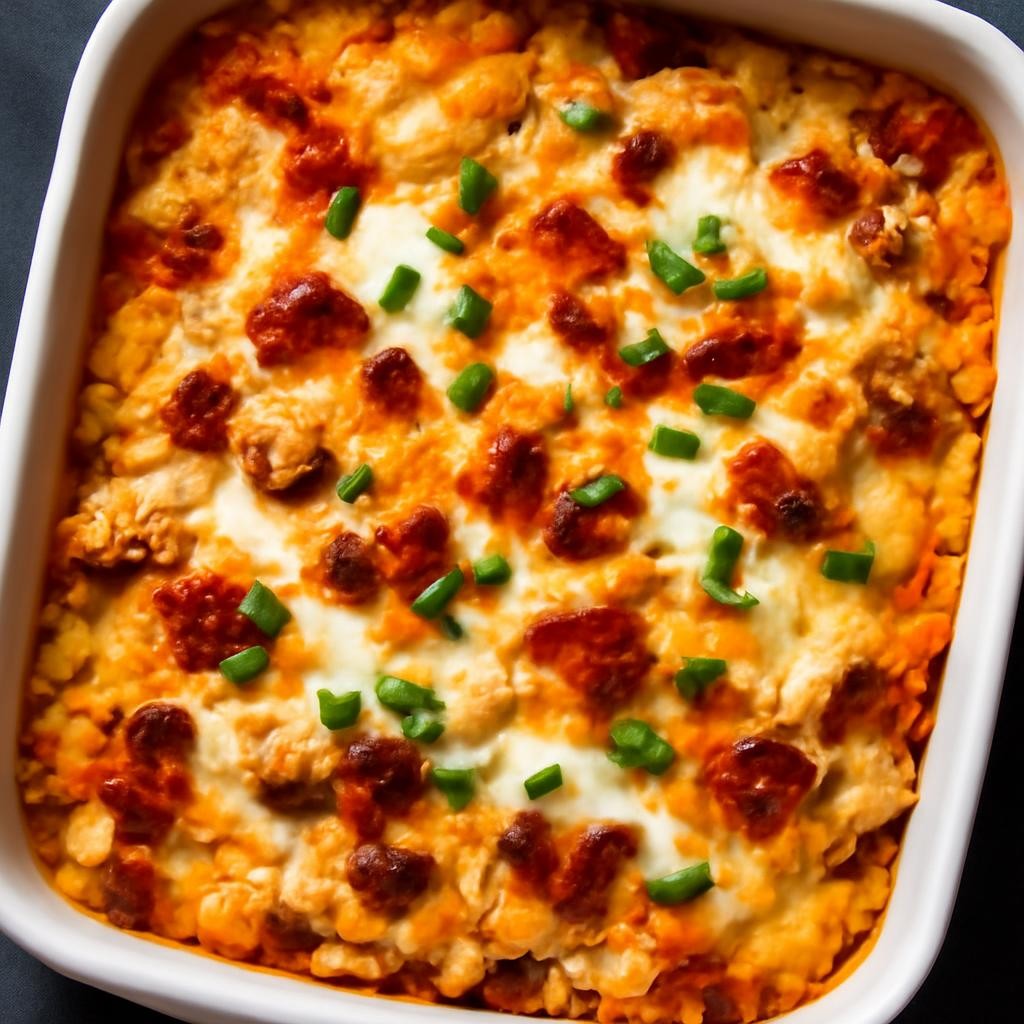 Keto Chicken Bacon Ranch Casserole