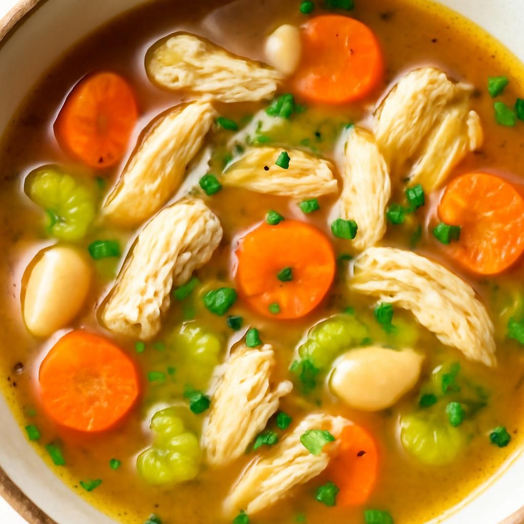 Keto Chicken Bone Broth soup