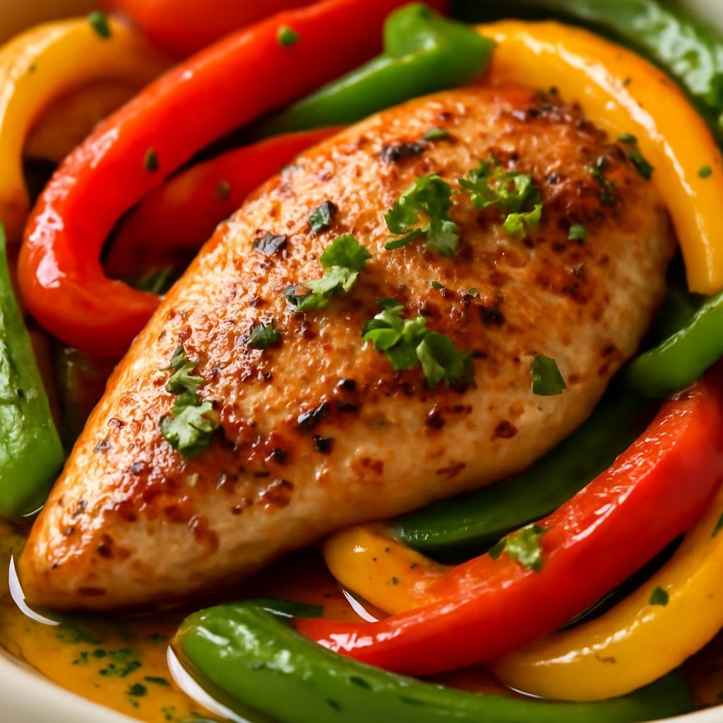 Keto Chicken and Peppers